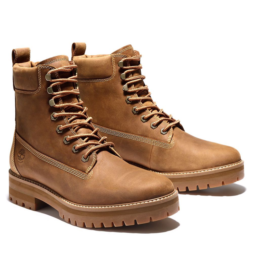 Bocanci De Zapada Timberland Barbati Maro - Courma Guy Ek+ Waterproof - Romania - ZQLEUR971